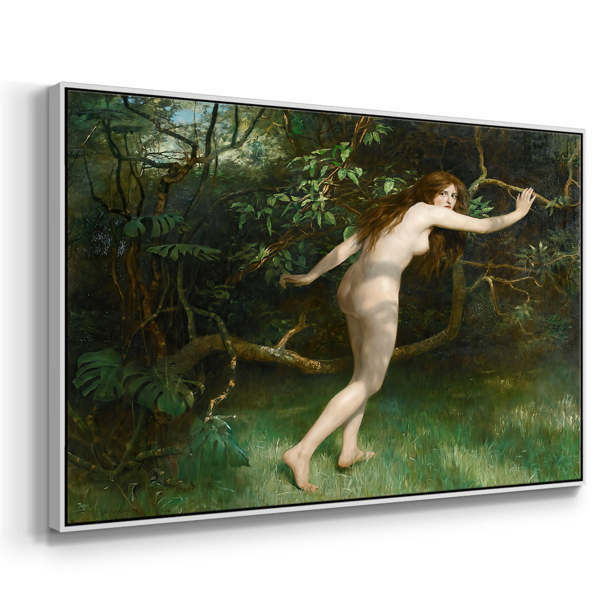 Eve, 1911 - Floater Framed Canvas Print