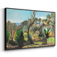 Landscape near Nice, c. 1918 - Floater Framed Canvas Print