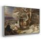 The Day's Sport, 1826 - Floater Framed Canvas Print