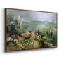 Landscape with the Fall of Icarus, c. 1560 - Floater Framed Canvas Print