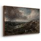 Branch Hill Pond, Hampstead Heath, c. 1828 - Floater Framed Canvas Print
