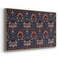 Snakeshead (Printed Textile), c. 1876 - Floater Framed Canvas Print