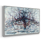 Horizontal Tree, 1912 - Floater Framed Canvas Print