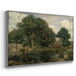 Forest of Fontainebleau, 1846 - Floater Framed Canvas Print