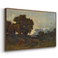 Sunset on the Allier (Soleil couchant sur l'Allier), 1904 - Floater Framed Canvas Print
