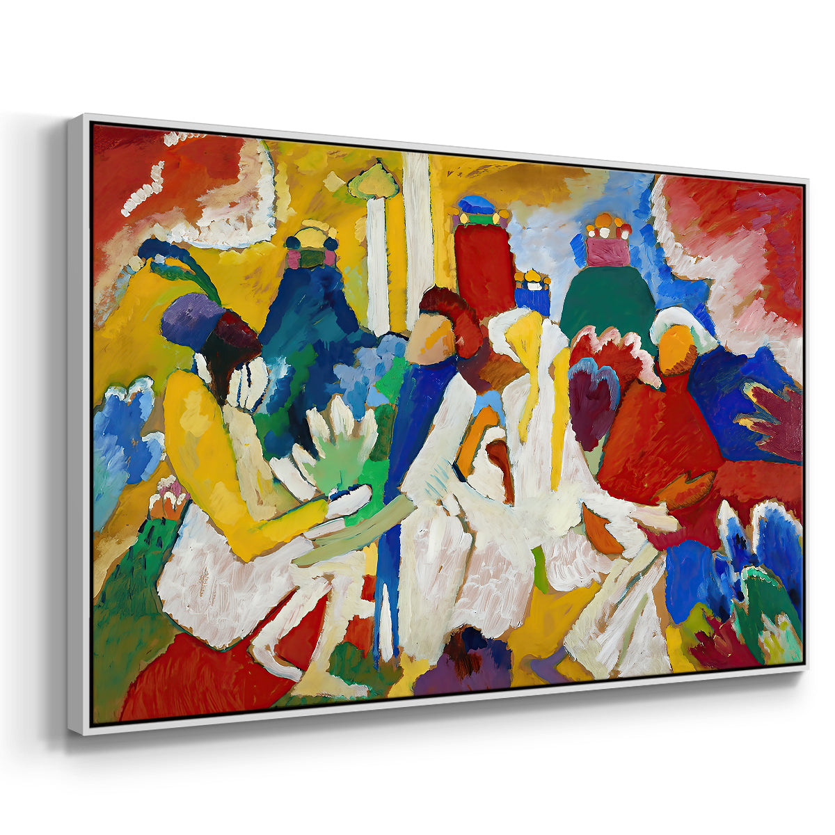 Oriental, 1909 - Floater Framed Canvas Print