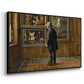 The Picture Lover, 1884 - Floater Framed Canvas Print