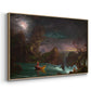 The Voyage of Life: Manhood, 1842 - Floater Framed Canvas Print