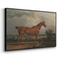 Hunter in a Landscape, 1810 - Floater Framed Canvas Print