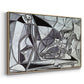 Goat's Skull, Bottle and Candle, 1952 - Floater Framed Canvas Print