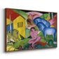 The Dream, 1912 - Floater Framed Canvas Print