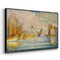 The Lighthouse at Groix, 1925 - Floater Framed Canvas Print