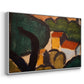 Landscape with Trees and Houses, c. 1905 - Floater Framed Canvas Print