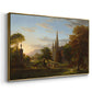 The Return, 1837 - Floater Framed Canvas Print
