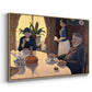 The Dining Room (Breakfast), 1886-1887 - Floater Framed Canvas Print