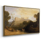 Linlithgow Palace, c. 1807 - Floater Framed Canvas Print