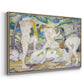 Bathing Women, 1910 - Floater Framed Canvas Print