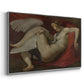 Leda and the Swan (16th-Century Version), c. 1530 - Floater Framed Canvas Print