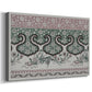 Canvas art print featuring an ornamental design with continuous flowing motif across surface, displayed at an angle