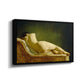 Reclining Nude (Liggende model), 1833 - Floater Framed Canvas Print