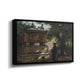 A Catholic Priest in Front of a Sarcophagus, c. 1857 - Floater Framed Canvas Print