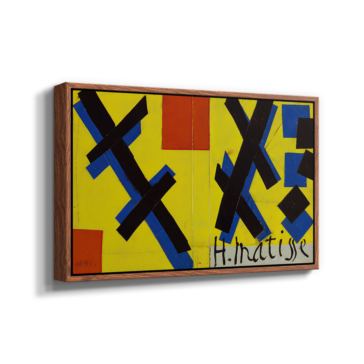 Cover Design for Matisse: His Art and His Public, 1951 - Floater Framed Canvas Print