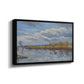 The Banks of the River Seine, 1893 - Floater Framed Canvas Print