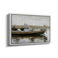 Boys in a Dory, 1873 - Floater Framed Canvas Print