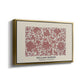 Examples of Chinese Ornament, Pl. XCIII (Morris Inspired), 1867 - Floater Framed Canvas Print