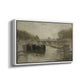The Bridge (Le pont), 1895 - Floater Framed Canvas Print