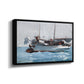 Taking on Wet Provisions, 1903 - Floater Framed Canvas Print