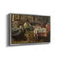 The Meal (De maaltijd), c. 1885 - Floater Framed Canvas Print