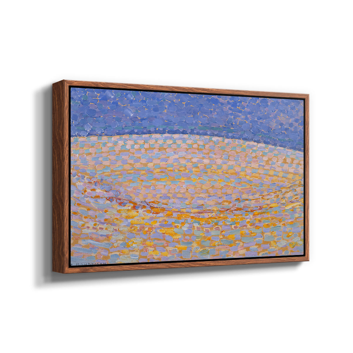 Dune III, 1909 - Floater Framed Canvas Print