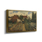 Garden of a Florist (The Flower Garden), 1864 - Floater Framed Canvas Print