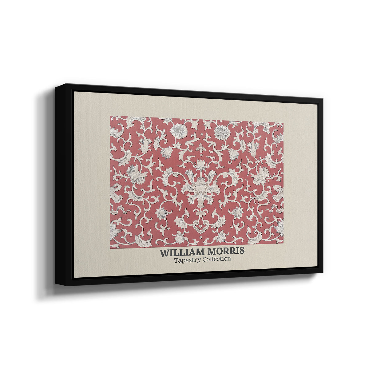 Examples of Chinese Ornament, Pl. XCV (Morris Inspired), 1867 - Floater Framed Canvas Print