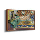 Odalisques Playing Checkers (Odalisques jouant aux dames), 1928 - Floater Framed Canvas Print