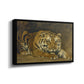 Study of a Tiger for Circe, 1885 - Floater Framed Canvas Print