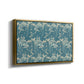Tulip (Teal), 1875 - Floater Framed Canvas Print