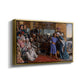 The Finding of the Saviour in the Temple, 1854-1860 - Floater Framed Canvas Print