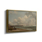 Yarmouth Jetty, 1822 - Floater Framed Canvas Print