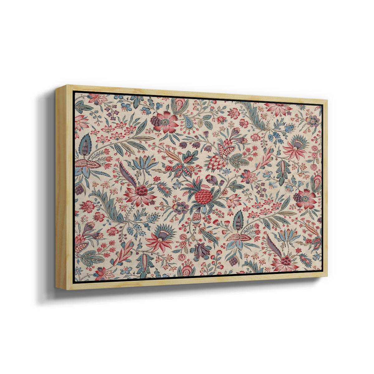 Anaras - Cream, c. 1775-1800 - Floater Framed Canvas Print