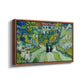 Stairway at Auvers, 1890 - Floater Framed Canvas Print