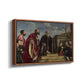 The Vendramin Family Venerating a Relic of the True Cross, c. 1540-1545 - Floater Framed Canvas Print