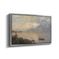 Traunsee, 1871 - Floater Framed Canvas Print