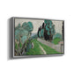 Landscape with Cypresses and Olive Trees near Nice, c. 1918 - Floater Framed Canvas Print