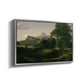 The Course of Empire: The Arcadian or Pastoral State, 1834 - Floater Framed Canvas Print