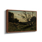 Morning in the Nievre, 1877 - Floater Framed Canvas Print