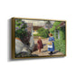 Summer Day in Jyllinge, 1922 - Floater Framed Canvas Print