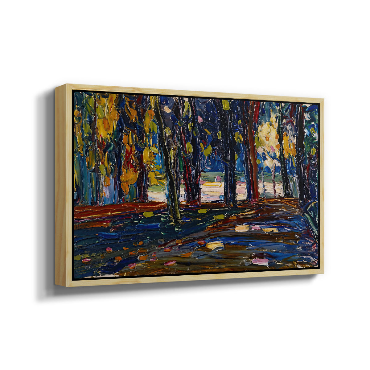 Autumn Study, 1908 - Floater Framed Canvas Print