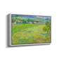 Les Vessenots in Auvers, 1890 - Floater Framed Canvas Print